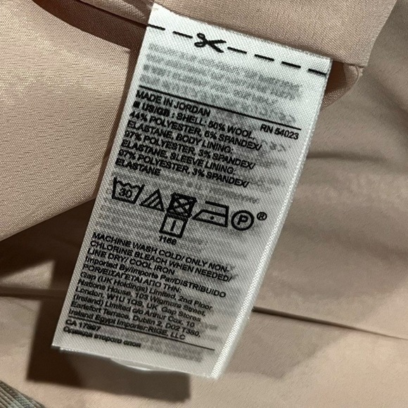 Banana Republic Women's 6 Plaid Blazer Jacket NWT Classic Fit Single Button - Picture 14 of 16